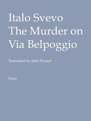 cover image of The Murder on Via Belpoggio